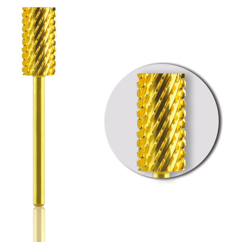 2X COARSE - LARGE BARREL CARBIDE BIT - GOLD - 3/32 (Table Drill)